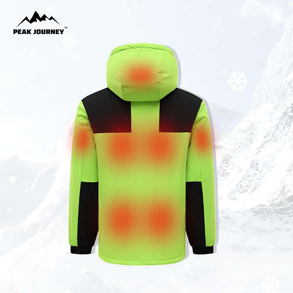 Outdoor Sports Hooded Jacket with Graphene Heating Technology