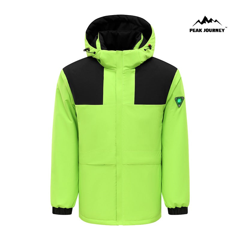 Outdoor Sports Hooded Jacket with Graphene Heating Technology