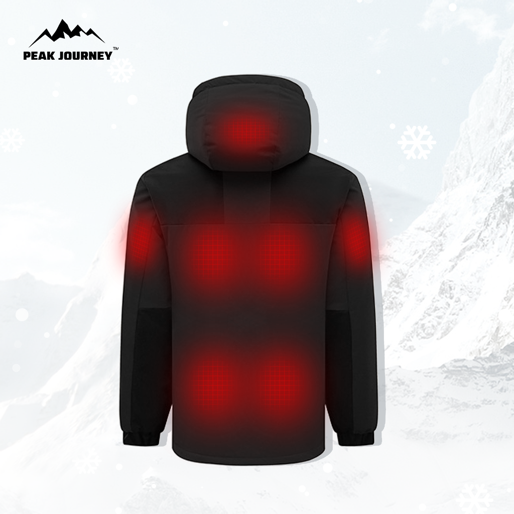 Outdoor Sports Hooded Jacket with Graphene Heating Technology