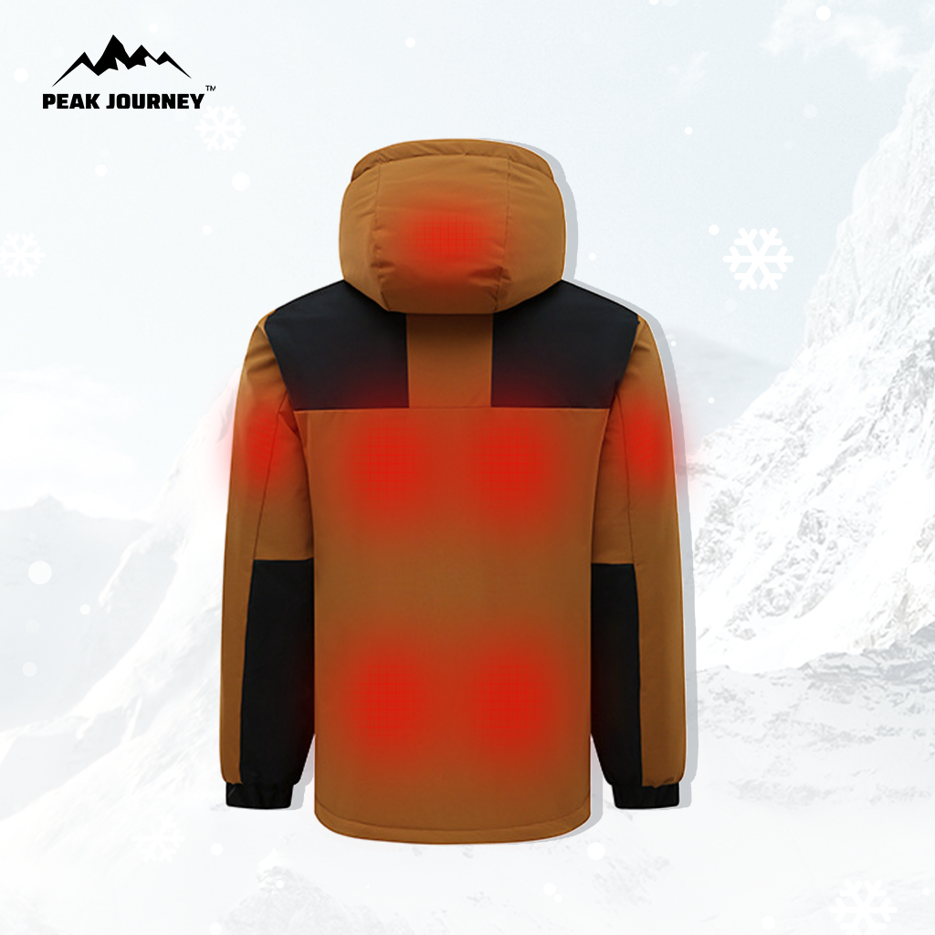 Outdoor Sports Hooded Jacket with Graphene Heating Technology