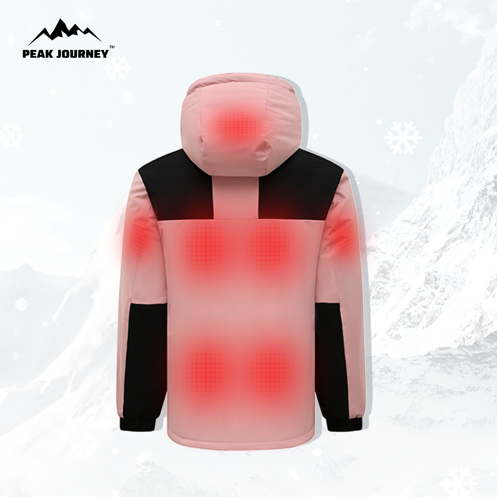 Outdoor Sports Hooded Jacket with Graphene Heating Technology